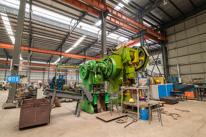 阿拉善盟网架配件-锥头加工车间